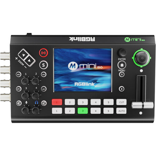 RGBlink MINI-ISO 10-Channel Video Mixer Switcher for Live Streaming