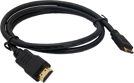 High-Speed Mini-HDMI to HDMI Cable For HDTVs, digital cameras, MP3 players