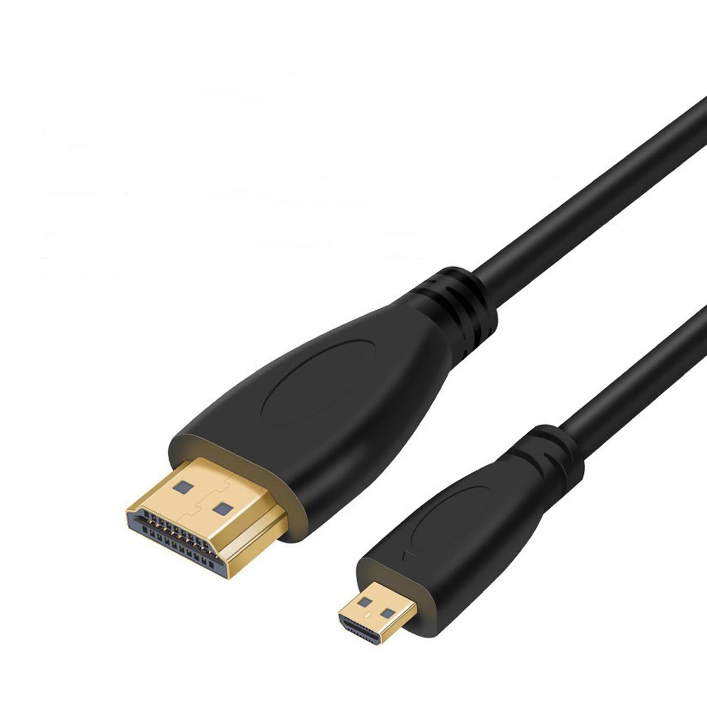 Micro HDMI to HDMI Cable Male to Male 4K 1080p Resolution high Speed Gold Platted, Ethernet Audio Cable 1m Compatible with Cameras, Raspberry Pi 4 B (can not use with Mobile).