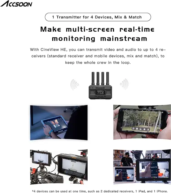 Accsoon CineView HE Video Transmission System