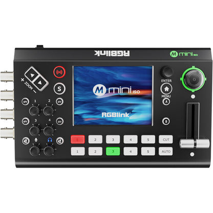 RGBlink MINI-ISO 10-Channel Video Mixer Switcher for Live Streaming