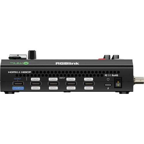 RGBlink MINI-ISO 10-Channel Video Mixer Switcher for Live Streaming