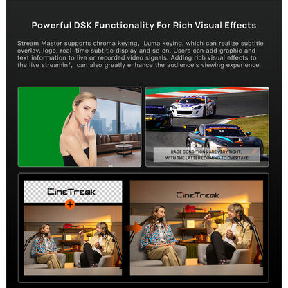 CineTreak Stream Master SDI Video Switcher