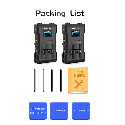 VIDEOCAST HDMI VH400Pro Wireless Video Transmitter