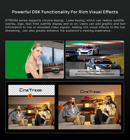 CineTreak STREAM SH Video Switcher