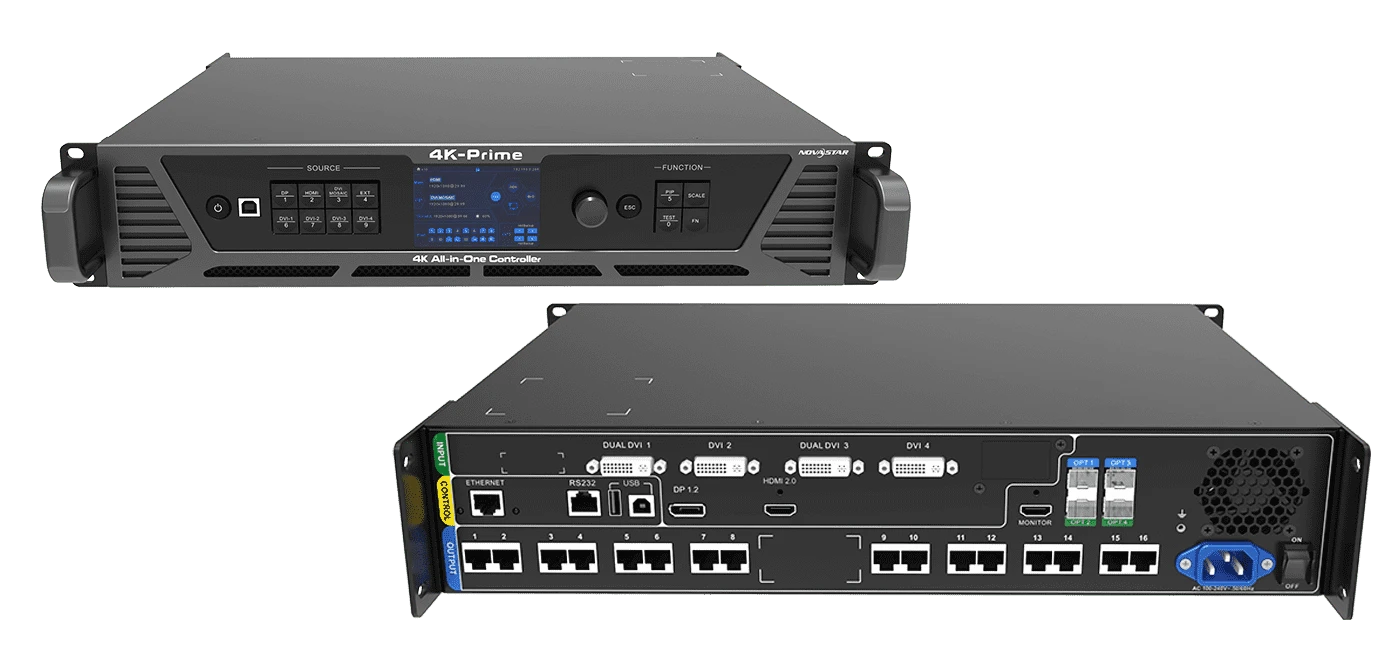 Novastar 4K Prime (All In One Controller), 6 Inputs And 16 Outputs