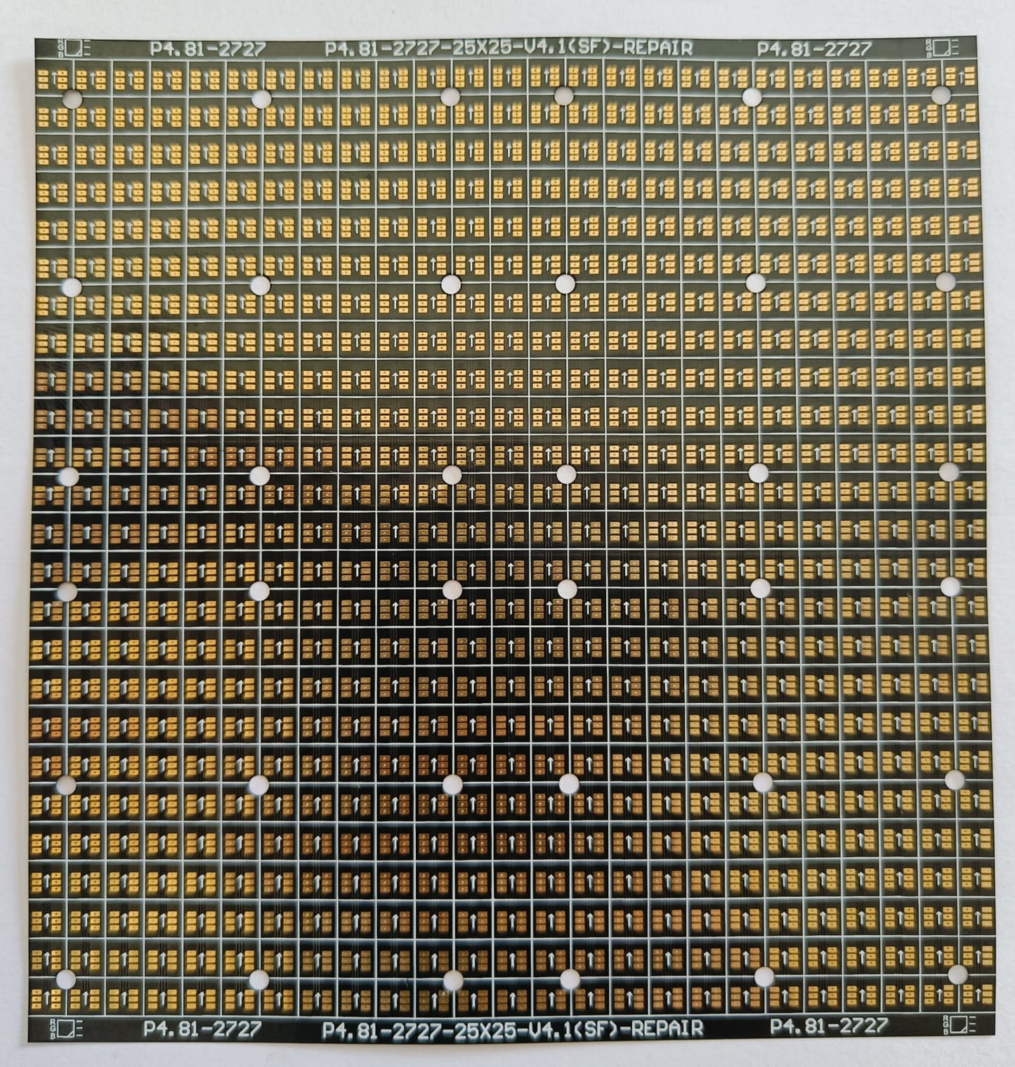 LED Module Track Sheet Paper Thin LED Module Repair Pad Paper P2/P2.5/P3/P3.9/P4/P4.8/P5/P6/P8/P10mm Led Circuit Paper
