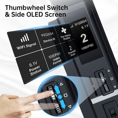 Hollyland Mars 300 PRO HDMI Loopout Wireless Transmitter and Receiver for SLR/MILC Camera with 300ft Long Range 0.08S Low Latency 1080P HD Video Transmission System (Enhanced)