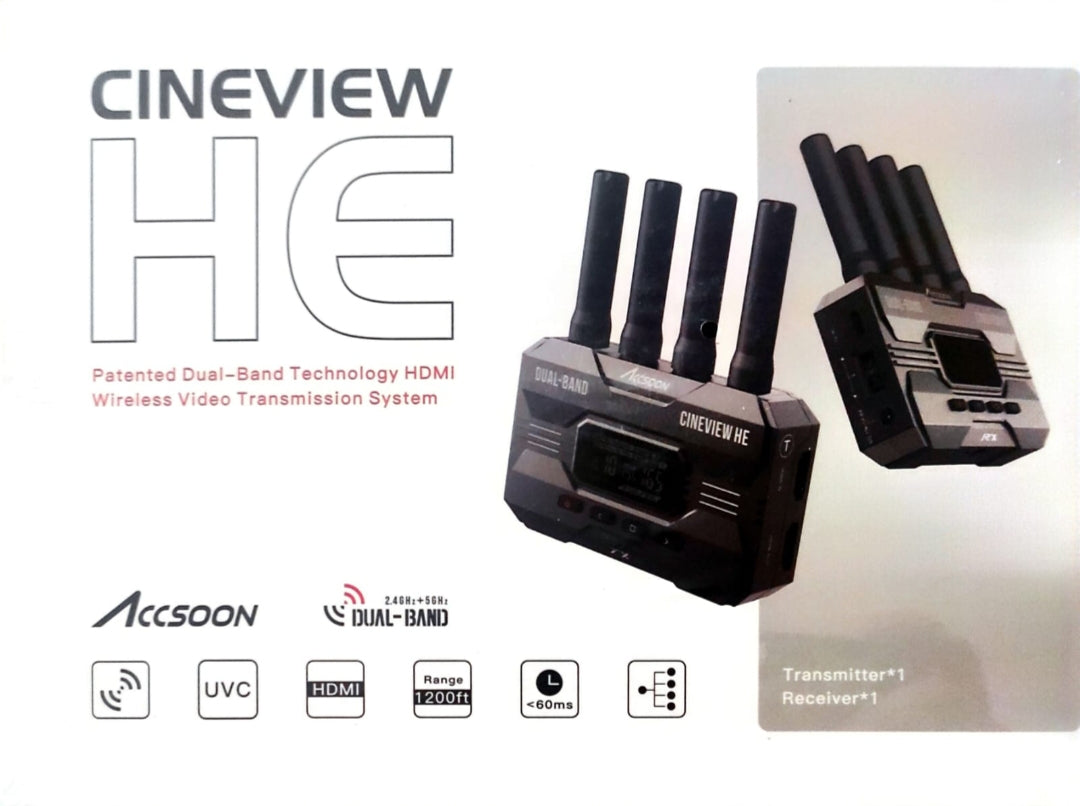 Accsoon CineView HE Video Transmission System – KPC ENTERPRISES