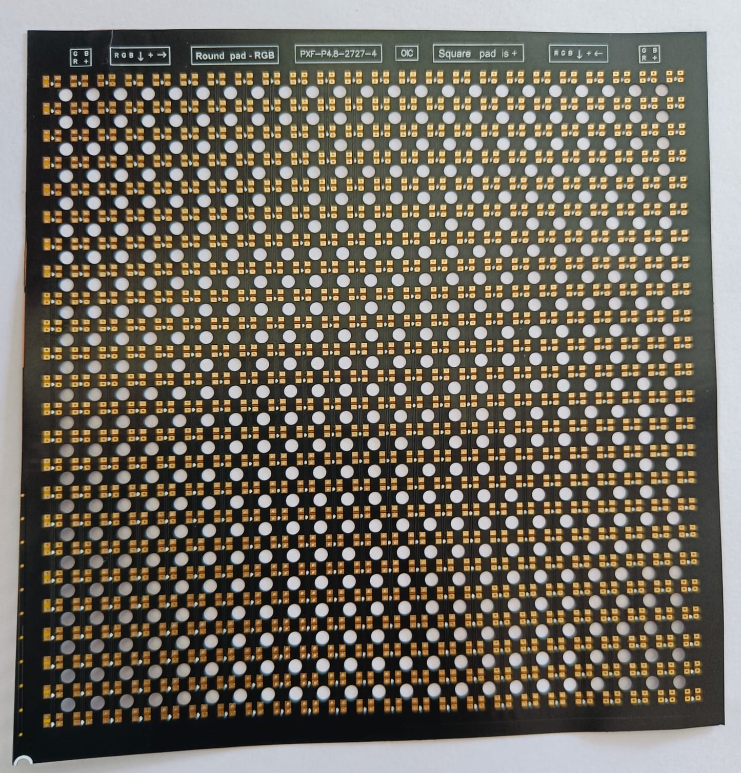 LED Module Track Sheet Paper Thin LED Module Repair Pad Paper P2/P2.5/P3/P3.9/P4/P4.8/P5/P6/P8/P10mm Led Circuit Paper