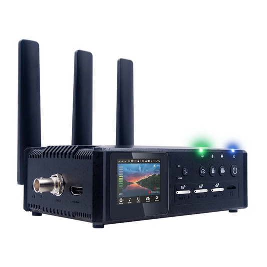 Mine Q8 5G Bonding Video Encoder for outdoor live streaming