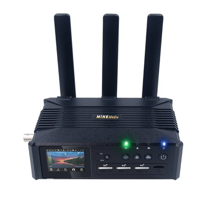 Mine Q8 5G Bonding Video Encoder for outdoor live streaming