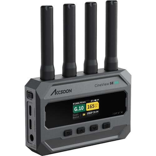 Accsoon CineView SE ワイヤレス映像伝送システムTXRXセット Accsoon CineView SE 4K SDI/HDMI Wireless Video Transmission System