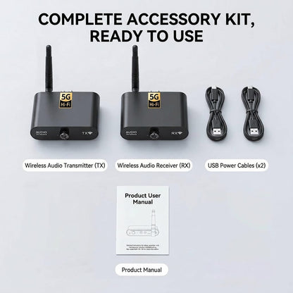 100m 5.8G Wireless Audio Kit