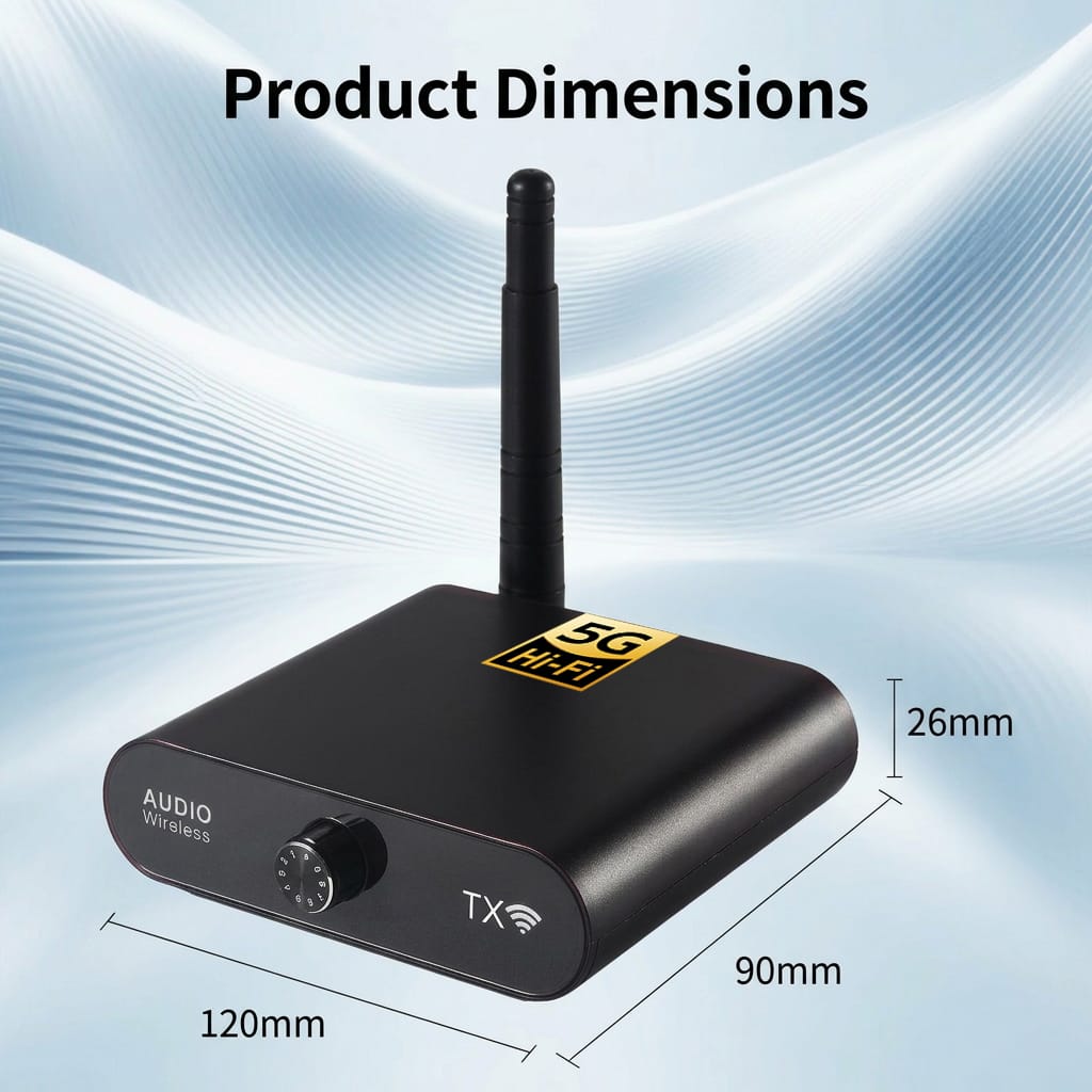 100m 5.8G Wireless Audio Kit