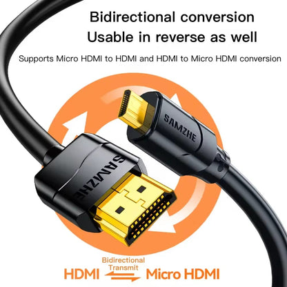 Samzhe HDMI to Mini HDMI Cable – 0.5M