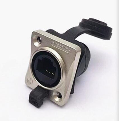 RJ45 Panel Mount Ethernet Connector | Female to Female