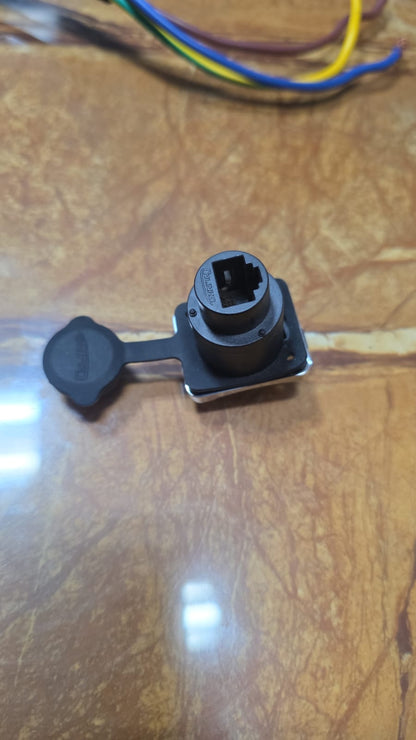RJ45 Panel Mount Ethernet Connector | Female to Female