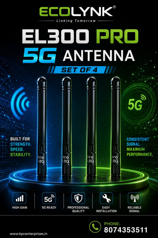 🚀 ECOLYNK EL300 PRO 5G Antenna – Set of 4 📡