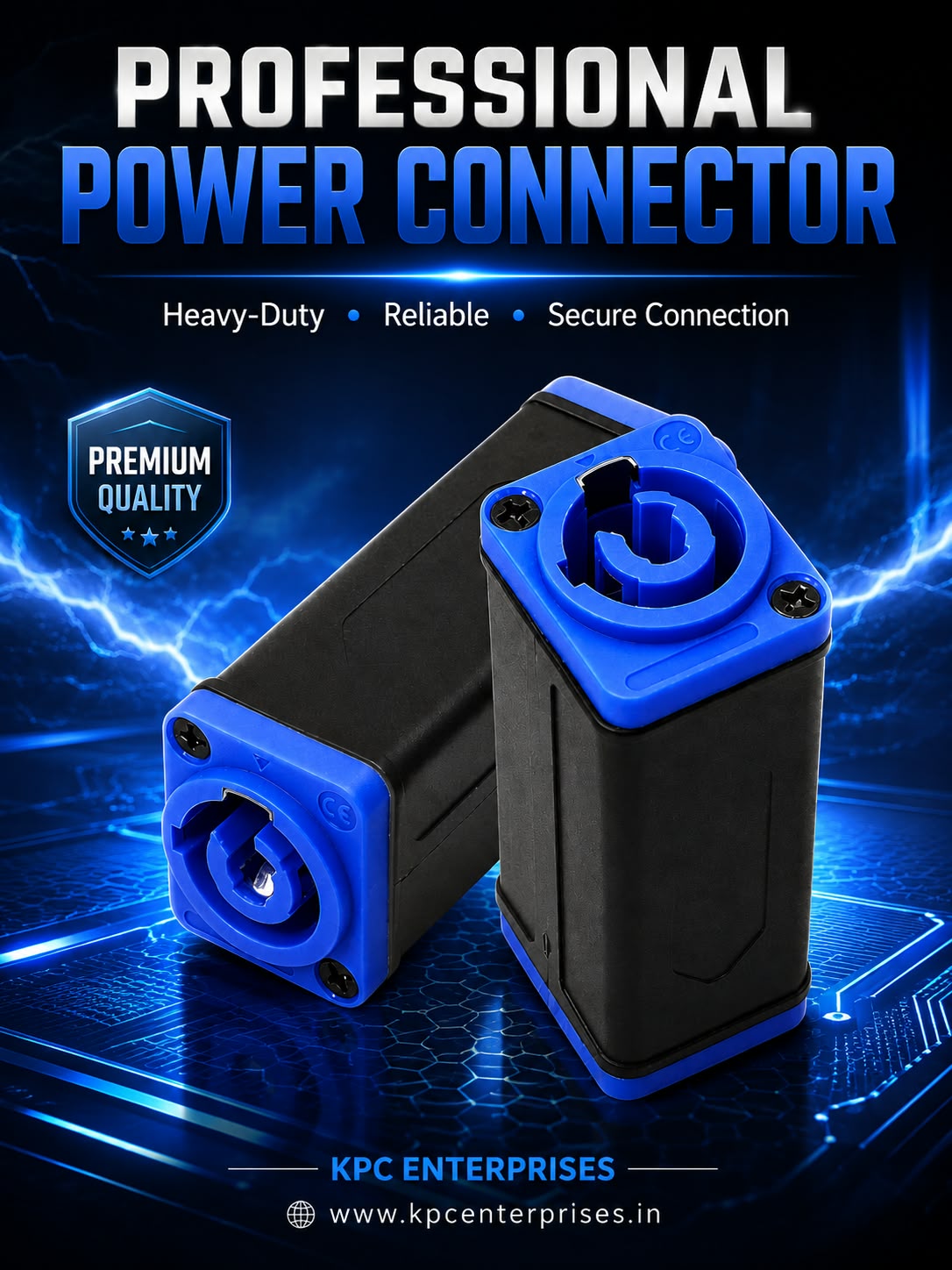 🔌⚡ PROFESSIONAL POWER CONNECTOR ⚡