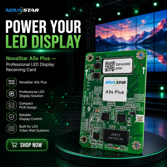 NovaStar A5s Plus — Professional LED Display Receiving Card built for reliable video wall performance.