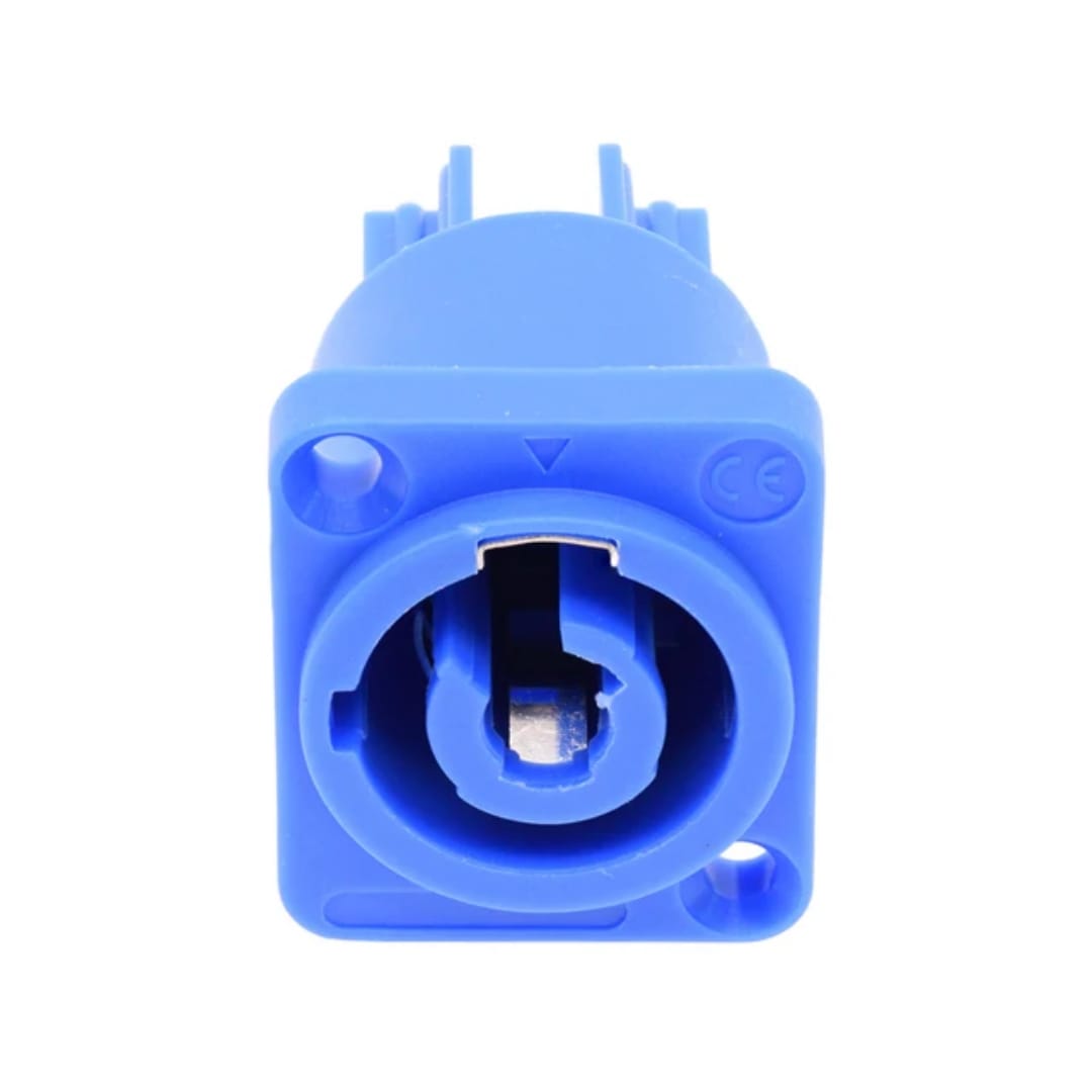 indoor 3 Pin Powercon Plug Male Jack 3 Core Blue Powercon in Out Powercon Connector Input and Output Speakon Power Connector