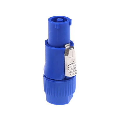 indoor 3 Pin Powercon Plug Male Jack 3 Core Blue Powercon in Out Powercon Connector Input and Output Speakon Power Connector