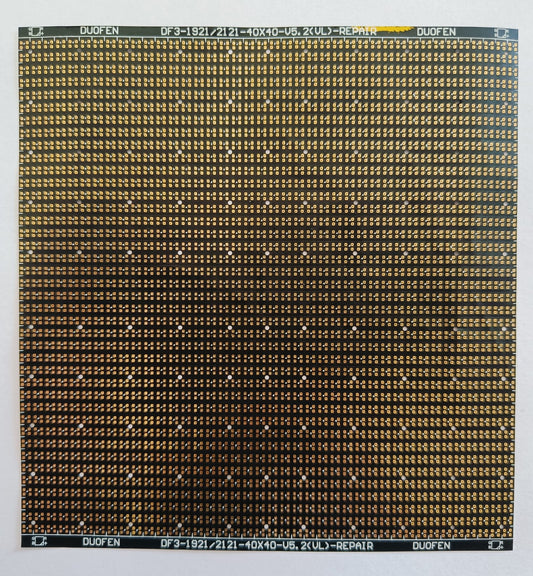 LED Module Track Sheet Paper Thin LED Module Repair Pad Paper P2/P2.5/P3/P3.9/P4/P4.8/P5/P6/P8/P10mm Led Circuit Paper