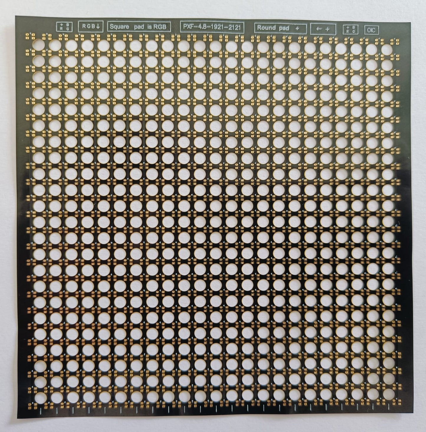 LED Module Track Sheet Paper Thin LED Module Repair Pad Paper P2/P2.5/P3/P3.9/P4/P4.8/P5/P6/P8/P10mm Led Circuit Paper