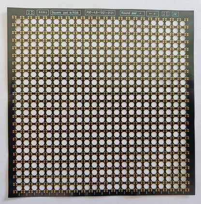 LED Module Track Sheet Paper Thin LED Module Repair Pad Paper P2/P2.5/P3/P3.9/P4/P4.8/P5/P6/P8/P10mm Led Circuit Paper