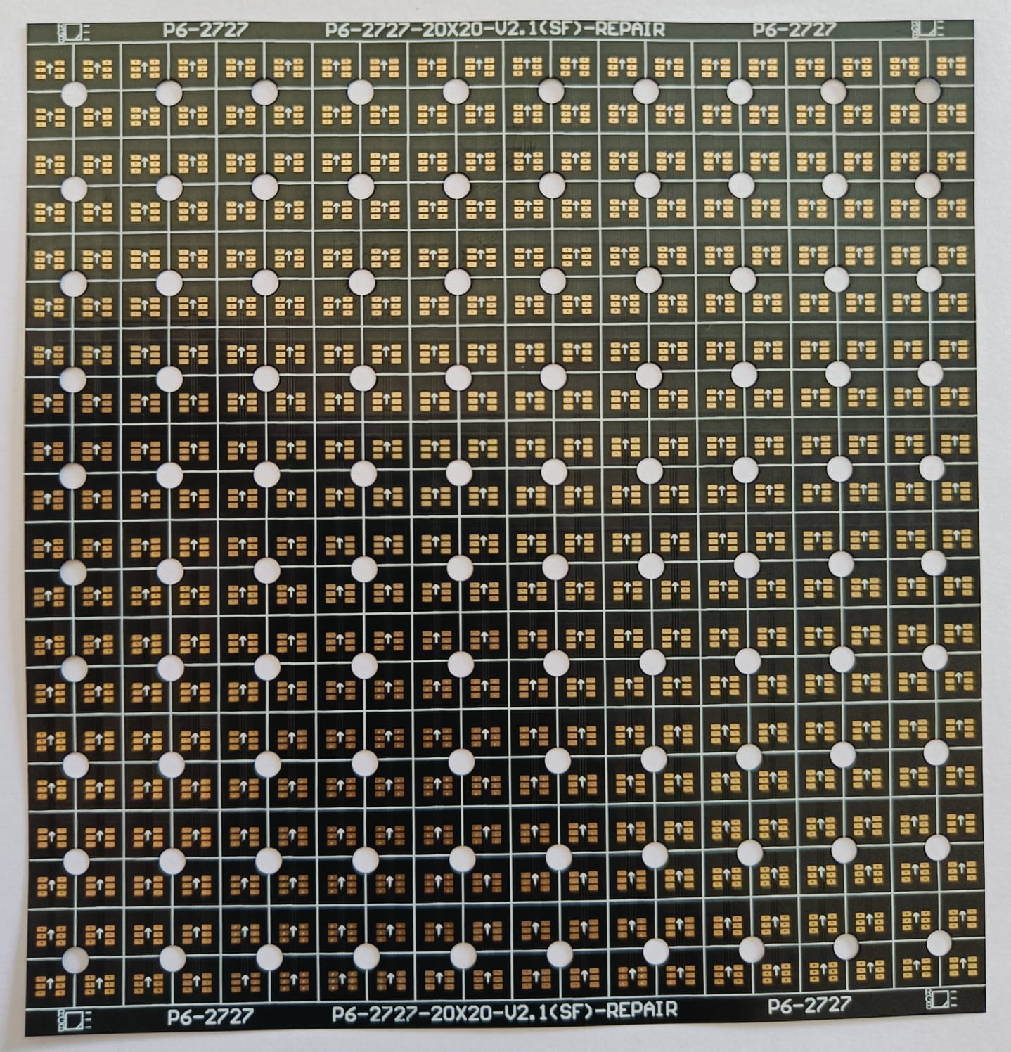 LED Module Track Sheet Paper Thin LED Module Repair Pad Paper P2/P2.5/P3/P3.9/P4/P4.8/P5/P6/P8/P10mm Led Circuit Paper