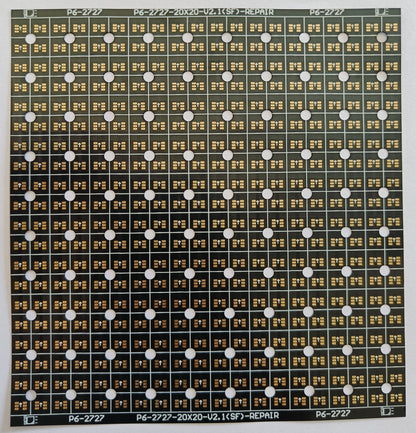 LED Module Track Sheet Paper Thin LED Module Repair Pad Paper P2/P2.5/P3/P3.9/P4/P4.8/P5/P6/P8/P10mm Led Circuit Paper