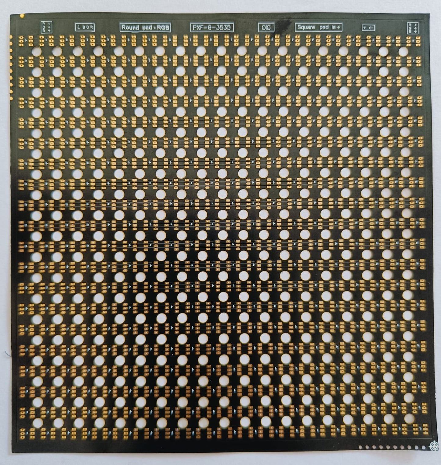 LED Module Track Sheet Paper Thin LED Module Repair Pad Paper P2/P2.5/P3/P3.9/P4/P4.8/P5/P6/P8/P10mm Led Circuit Paper