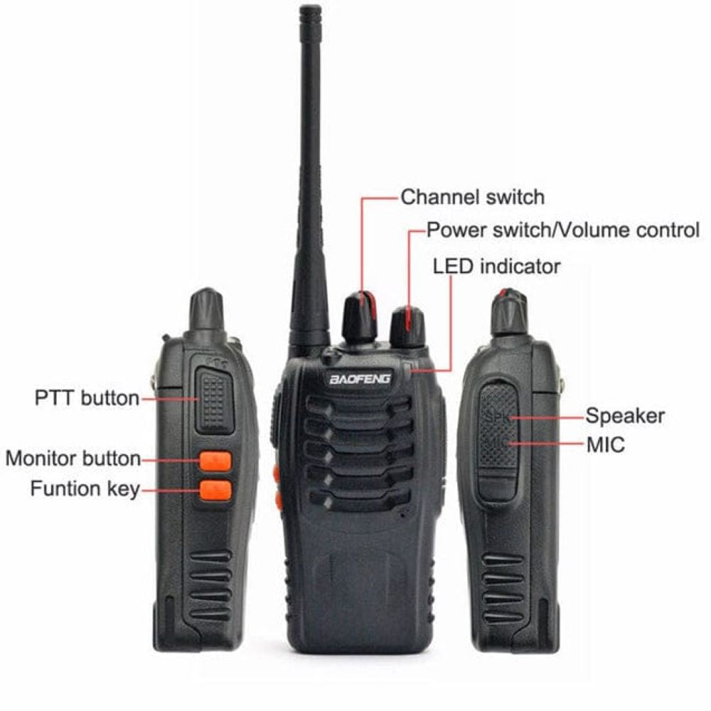 BAOFENG BF-888S Two-Way Radios (Pack of 2)
