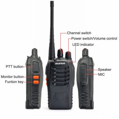 BAOFENG BF-888S Two-Way Radios (Pack of 2)