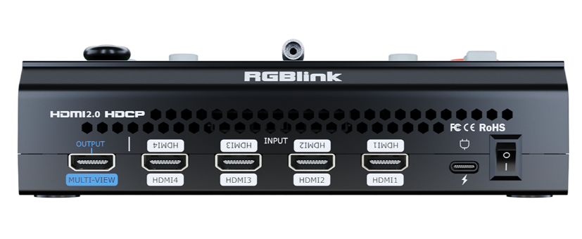 RGBlink Mini Pro V3 4-Channel HDMI Live Streaming Video Switcher