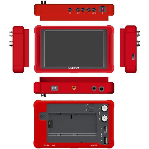 Lilliput FS5 5.4" HDMI 2.0/3G-SDI On-Camera Monitor LILLIPUT