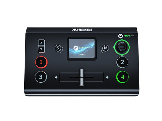 RGBlink Mini Pro V3 4-Channel HDMI Live Streaming Video Switcher