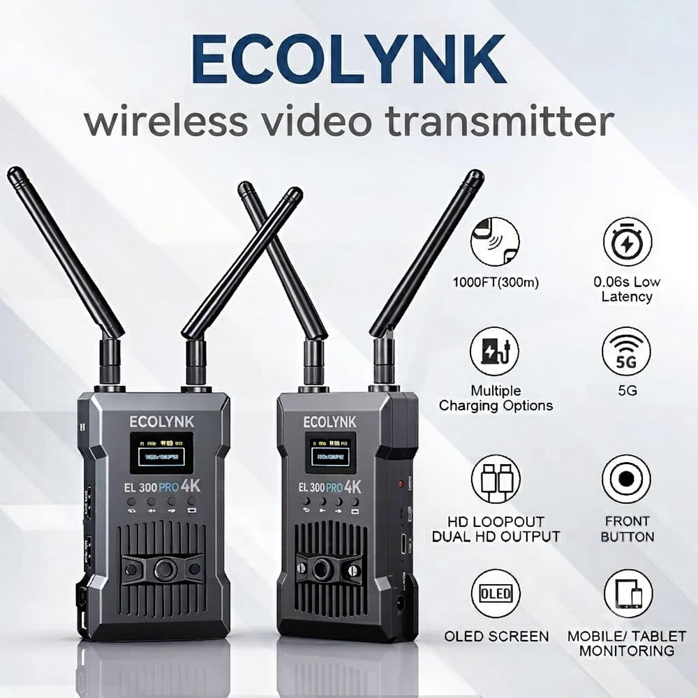 ECOLYNK EL300PRO Dual HDMI  4K Wireless