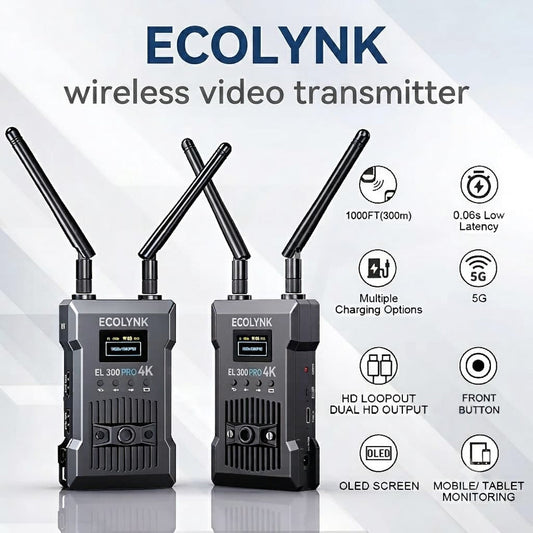 ECOLYNK EL300PRO Dual HDMI  4K Wireless